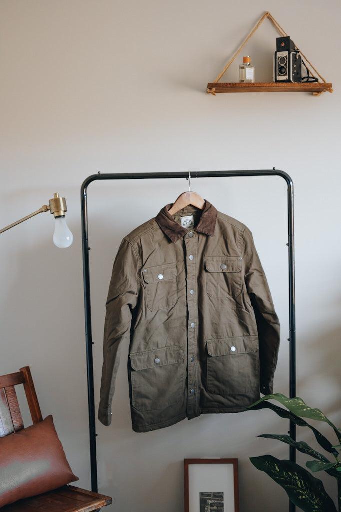 Canvas Lined Bomber Jacket - Blade & Tailor