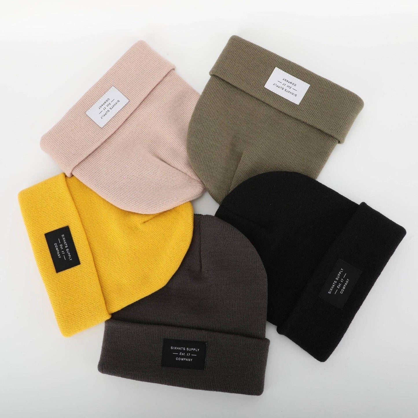 Olive Folding Beanie - Blade & Tailor