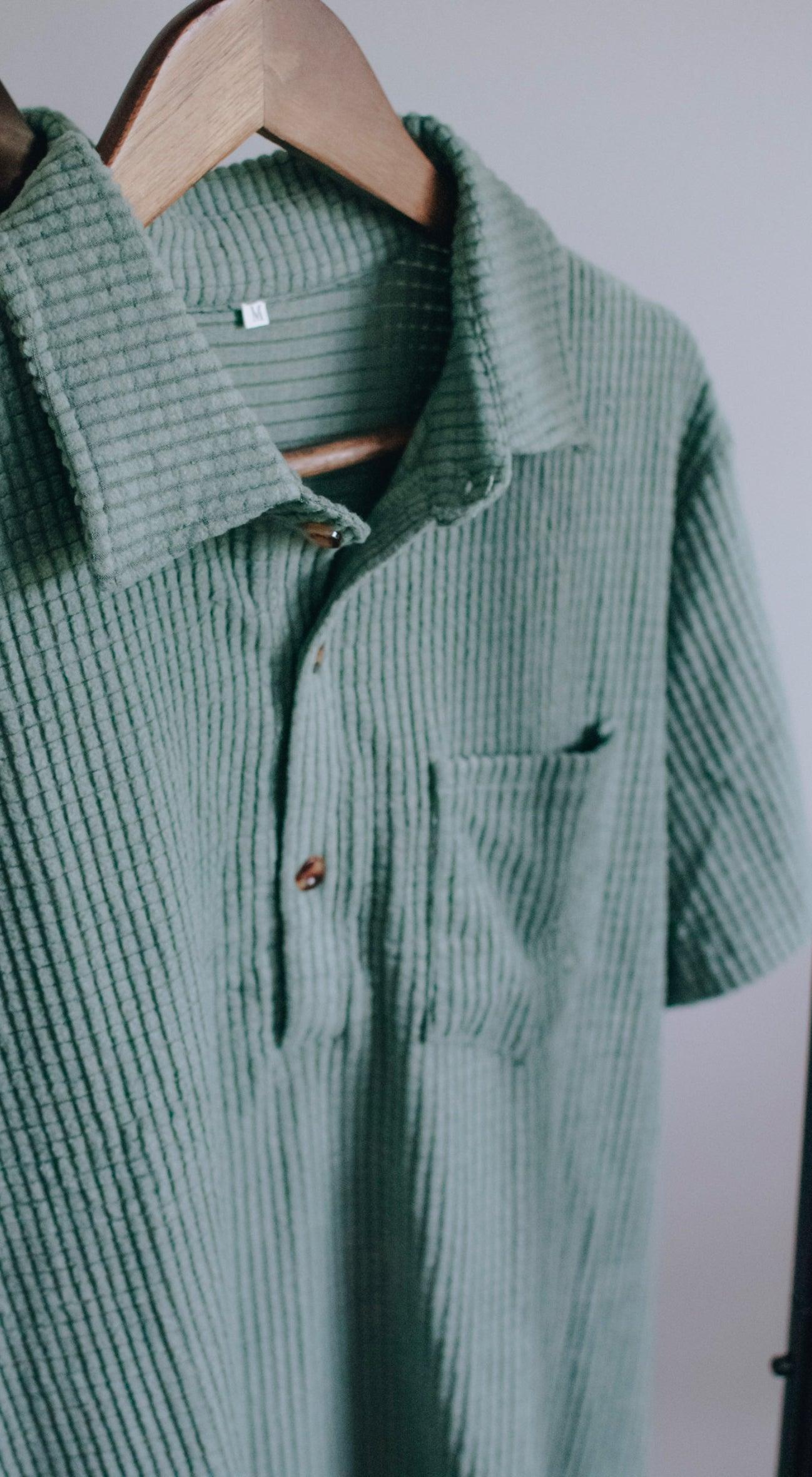 Men’s Waffle Knit Polo - Blade & Tailor
